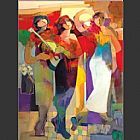 Hessam Abrishami Canvas Paintings - SENSATIONS